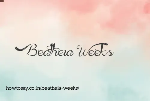 Beatheia Weeks