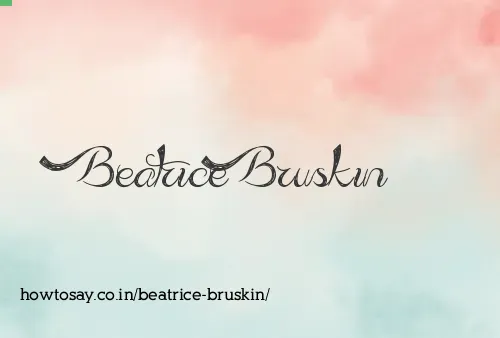 Beatrice Bruskin