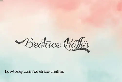 Beatrice Chaffin
