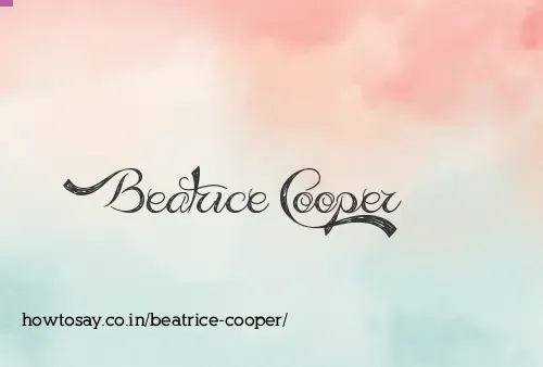 Beatrice Cooper