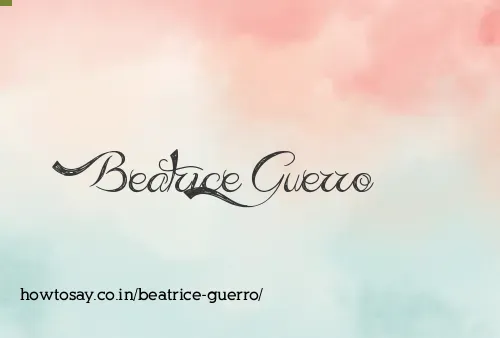 Beatrice Guerro