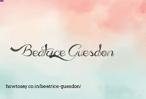Beatrice Guesdon