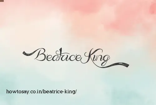 Beatrice King