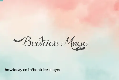 Beatrice Moye