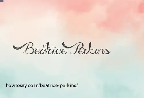 Beatrice Perkins