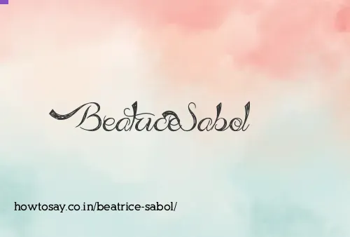 Beatrice Sabol