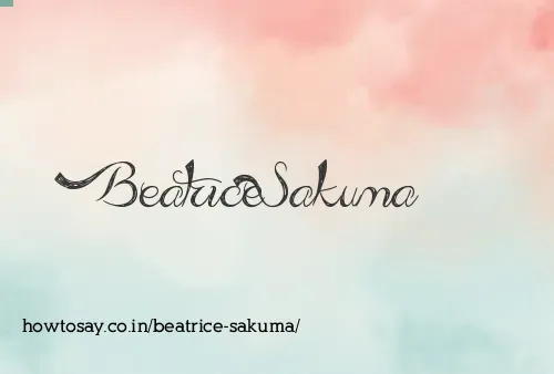 Beatrice Sakuma