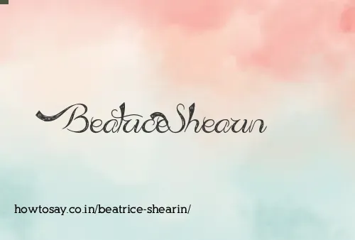 Beatrice Shearin