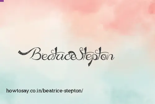 Beatrice Stepton