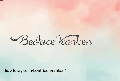Beatrice Vranken