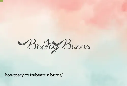 Beatriz Burns