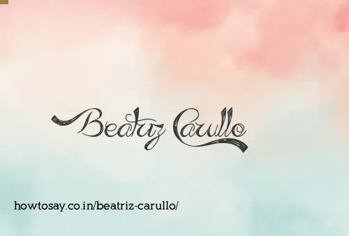 Beatriz Carullo