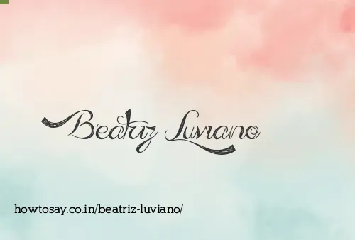 Beatriz Luviano