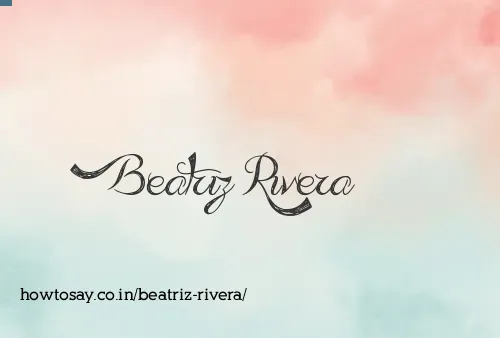 Beatriz Rivera
