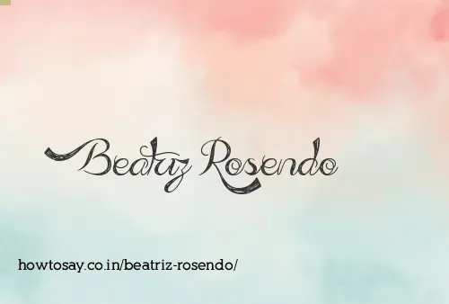 Beatriz Rosendo