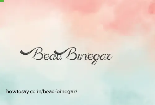 Beau Binegar