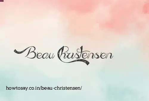 Beau Christensen