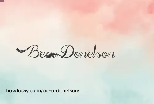 Beau Donelson