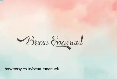 Beau Emanuel
