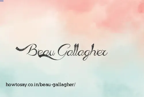Beau Gallagher