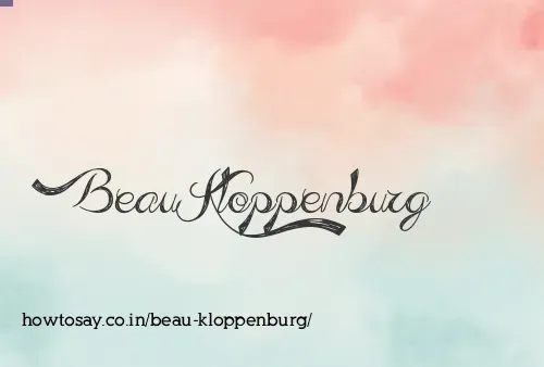 Beau Kloppenburg