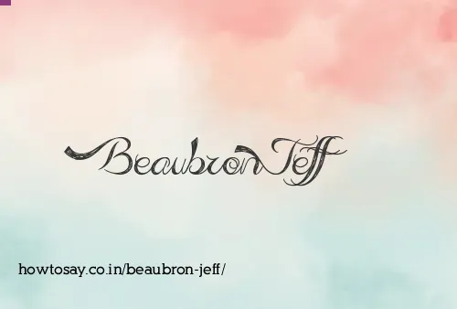 Beaubron Jeff