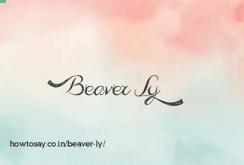 Beaver Ly