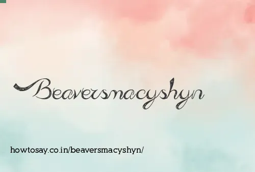 Beaversmacyshyn