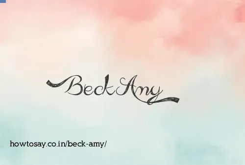 Beck Amy