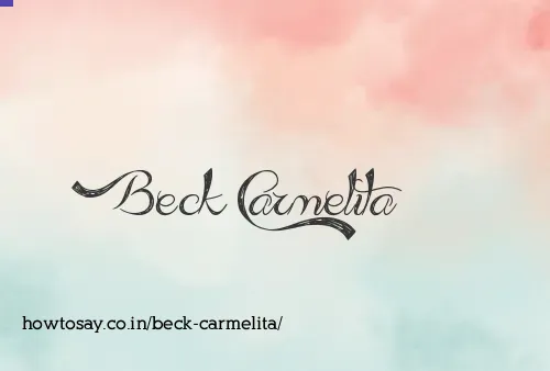 Beck Carmelita