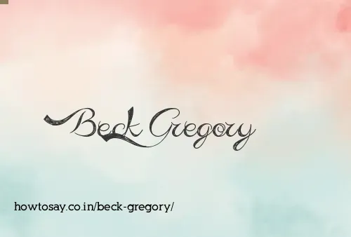 Beck Gregory