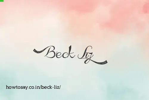 Beck Liz