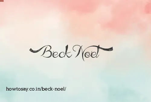 Beck Noel