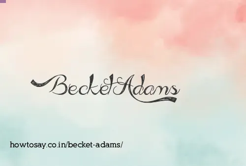 Becket Adams