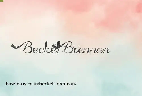 Beckett Brennan