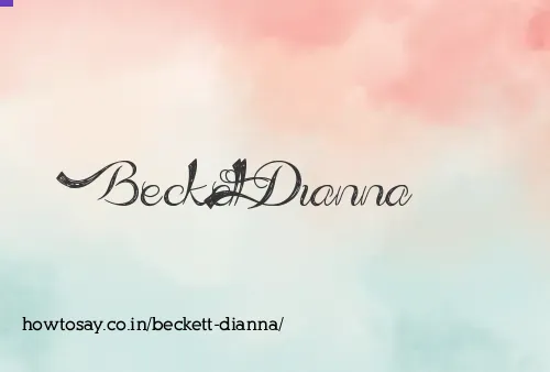 Beckett Dianna