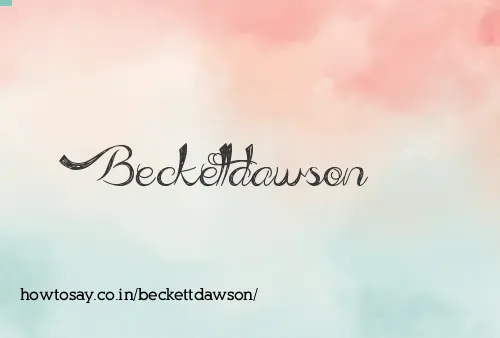 Beckettdawson