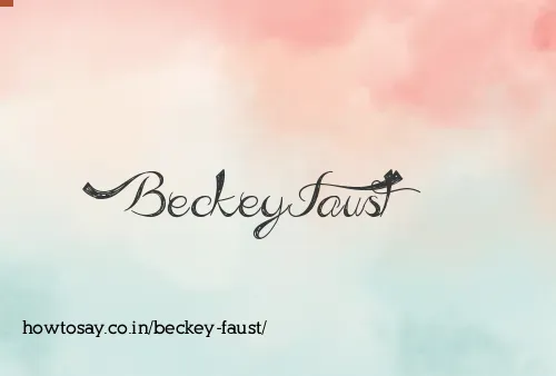 Beckey Faust