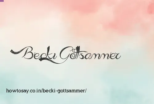 Becki Gottsammer