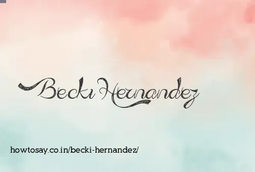 Becki Hernandez