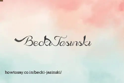Becki Jasinski