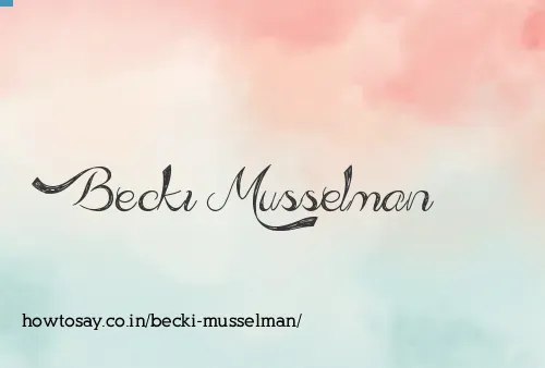 Becki Musselman