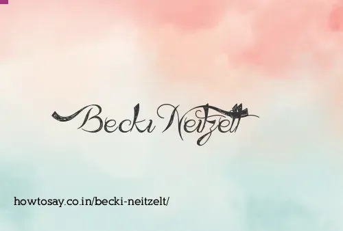 Becki Neitzelt