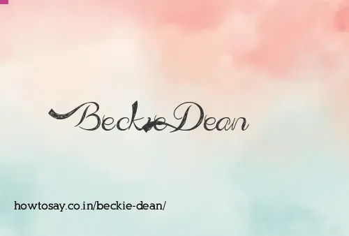 Beckie Dean