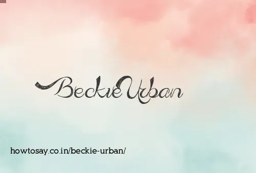 Beckie Urban
