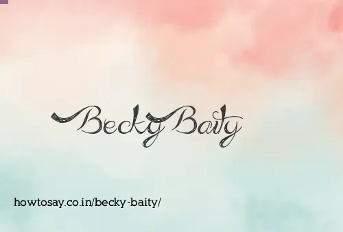 Becky Baity