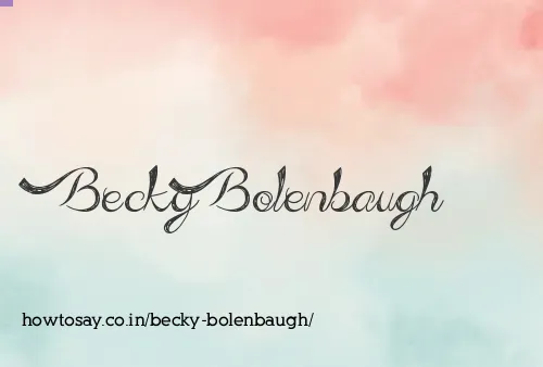 Becky Bolenbaugh