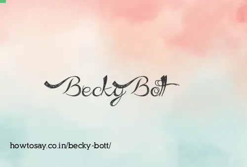 Becky Bott