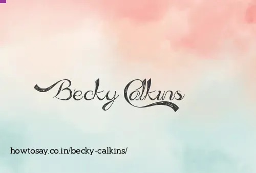 Becky Calkins