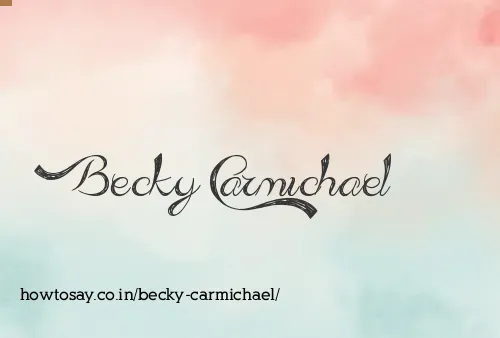 Becky Carmichael